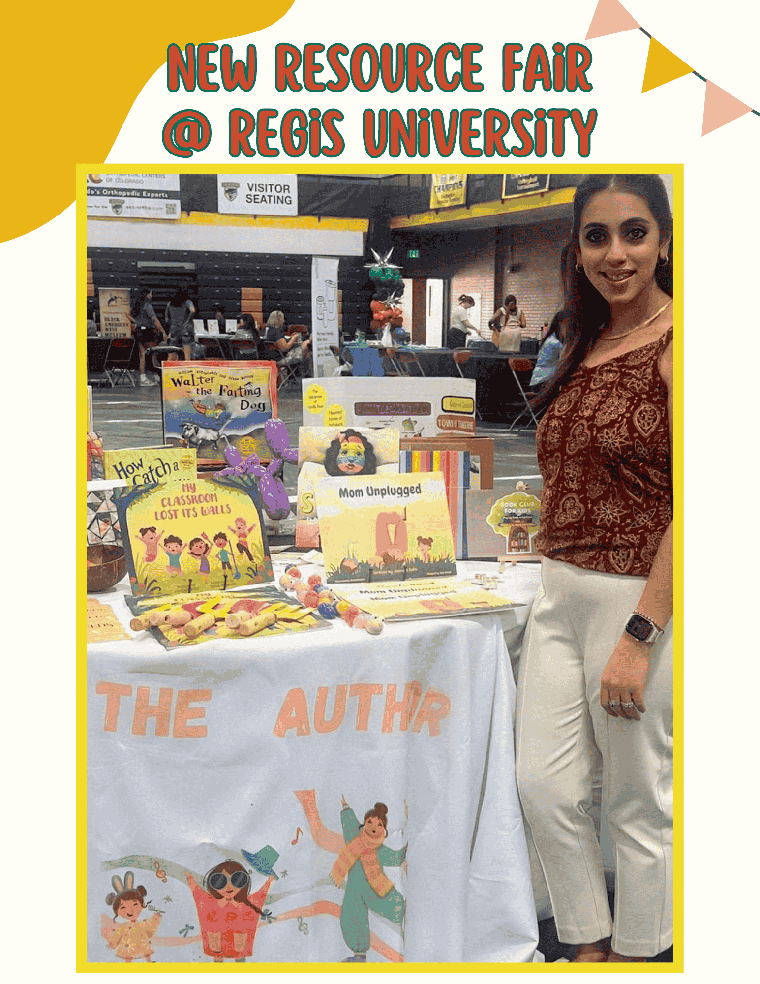 Books and Brushes Booth @ Regis University