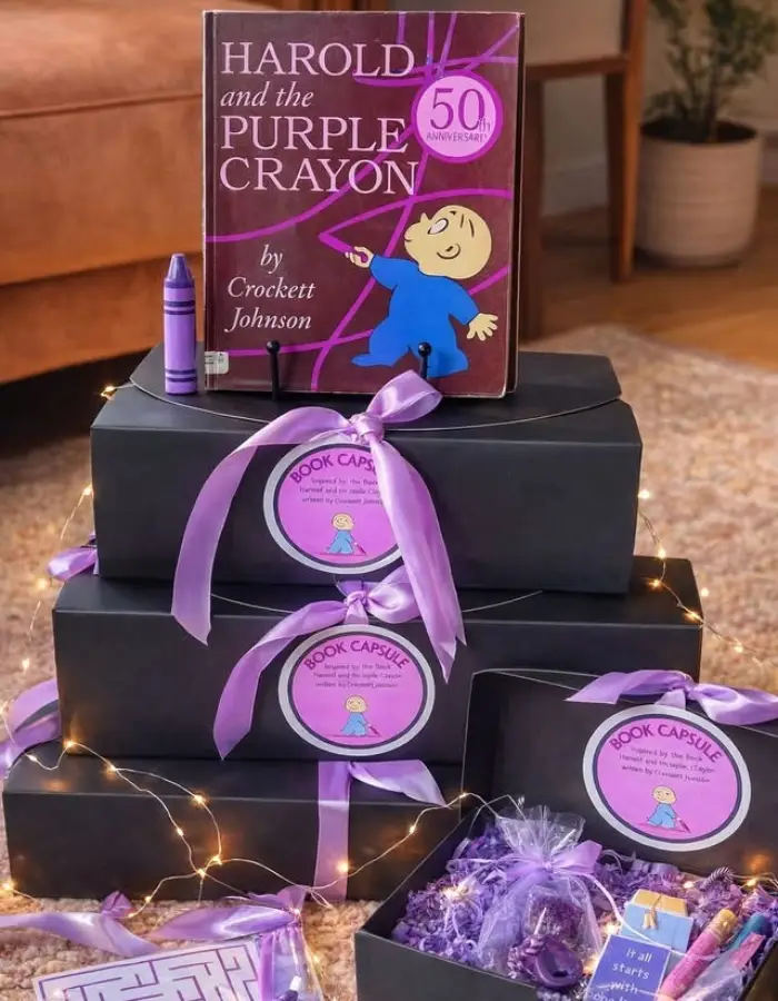Book Capsules: Harold and the Purple Crayon
